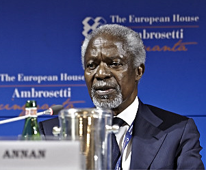 Ambrosetti Villa d’Este Kofi Annan Konuşması