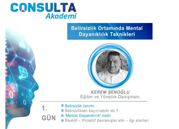 Consulta Akademi Belirsizlik Ortamında Mental Dayanıklılık Teknikleri