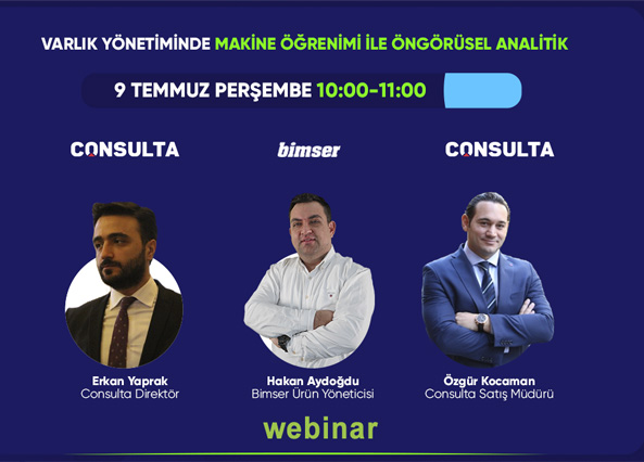 Varlık Yönetiminde Makine Öğrenimi ile Öngörüsel Analitik Yaklaşımı Webinarı