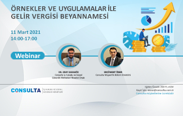 Örnekler ve Uygulamalar ile Gelir Vergisi Beyannamesi