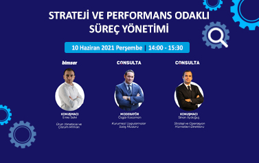 10 Haziran Strateji ve Performans Odaklı Süreç Yönetimi