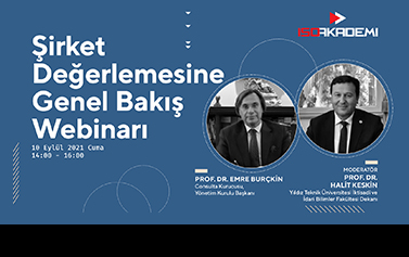 Şirket Değerlemesine Genel Bakış Webinarı