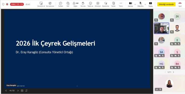 Çalışma Yaşamında Güncel Gelişmeler | 2026 Webinarımızı Gerçekleştirdik
